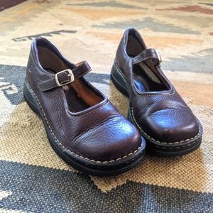 Born leather Mary Janes